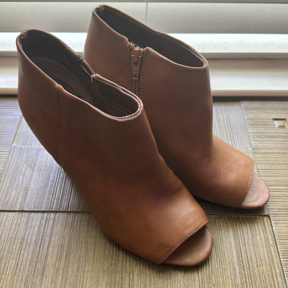 Nine West peep toe Booties.